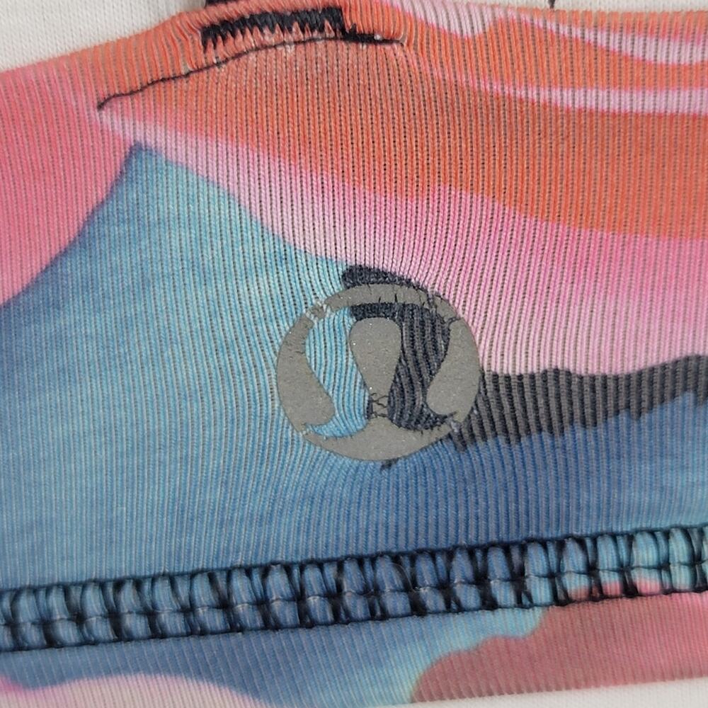 Lululemon Free to Be Bra Secret Garden Floral Print Size 4 - Picture 5 of 6